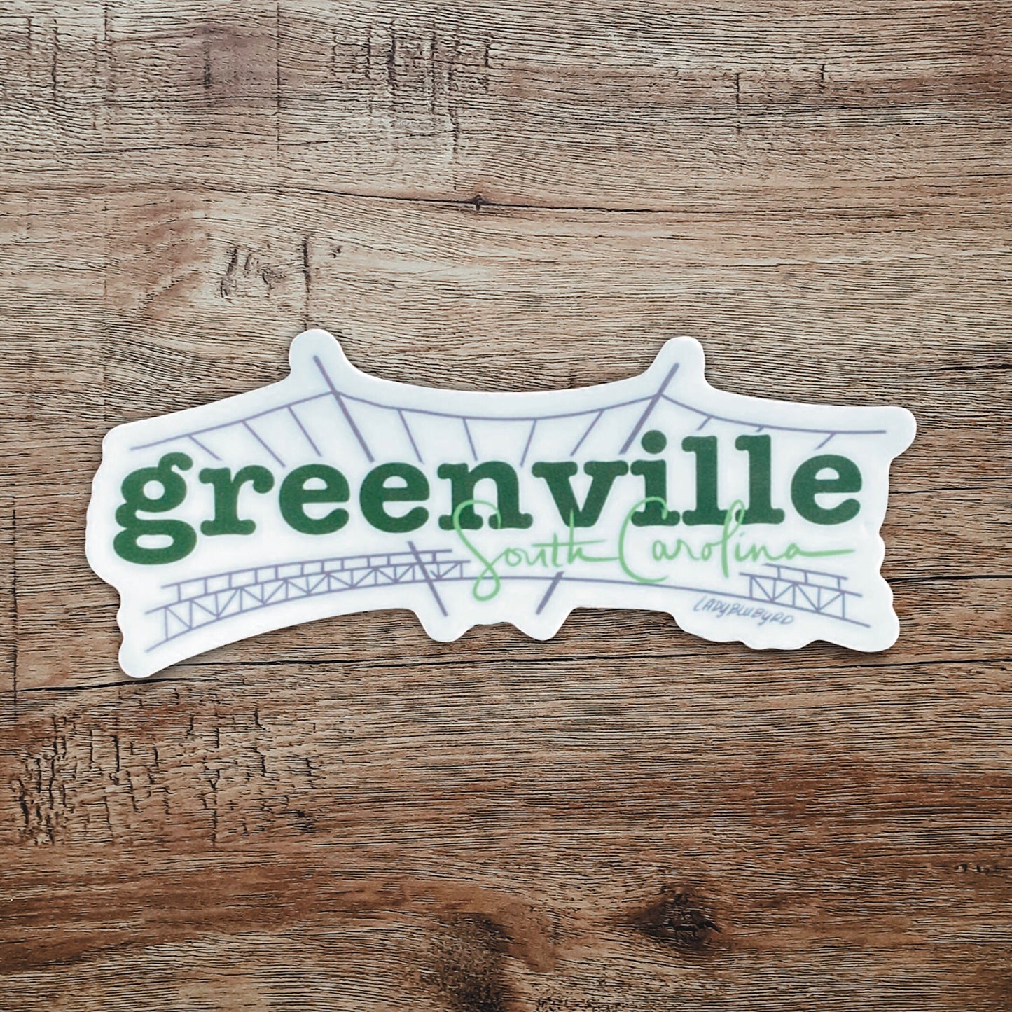 (loc) sticker | "Greenville Bridge"