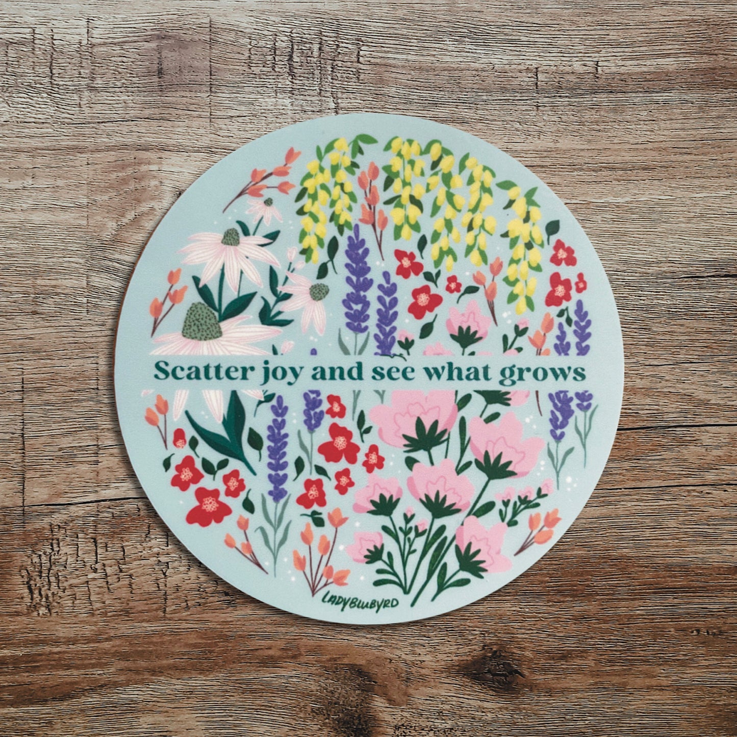 (flor) sticker | "Scatter Joy"