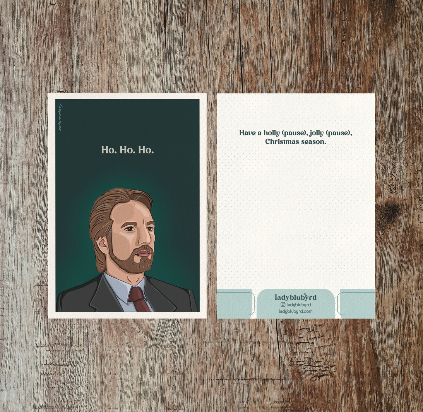 (hol) flat card | Die Hard (Hans)