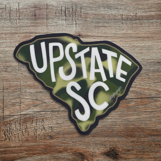 (loc) sticker | "Upstate SC" (green)