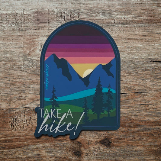 (outdr) sticker | "Take a Hike"