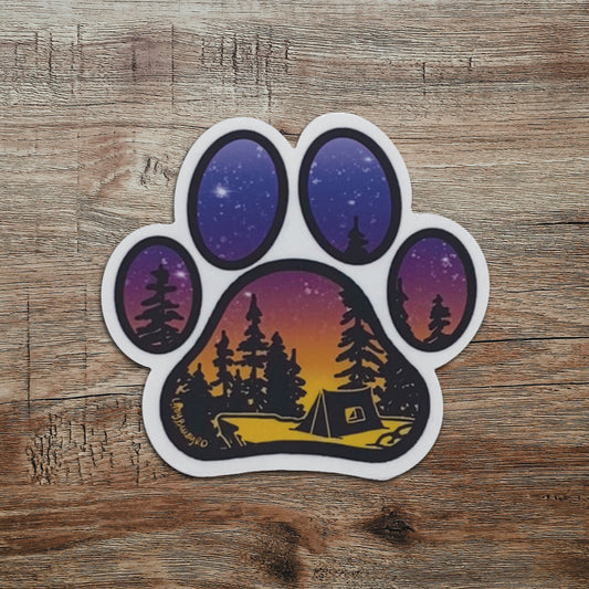 (pet) sticker | "Paw Print"