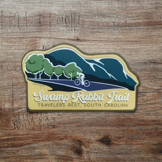 (aLoc) sticker | "Swamp Rabbit Trail"
