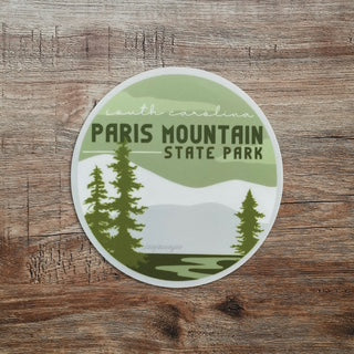 (aLoc) sticker | "Paris Mountain State Park"