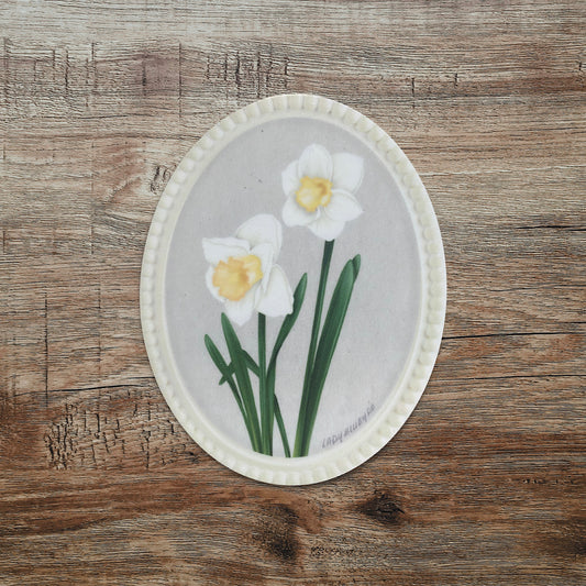 (flor) sticker | “Framed Daffodils”
