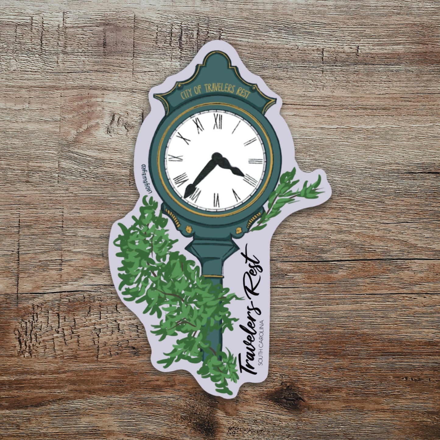 (aLoc) sticker | “TR Town Clock”