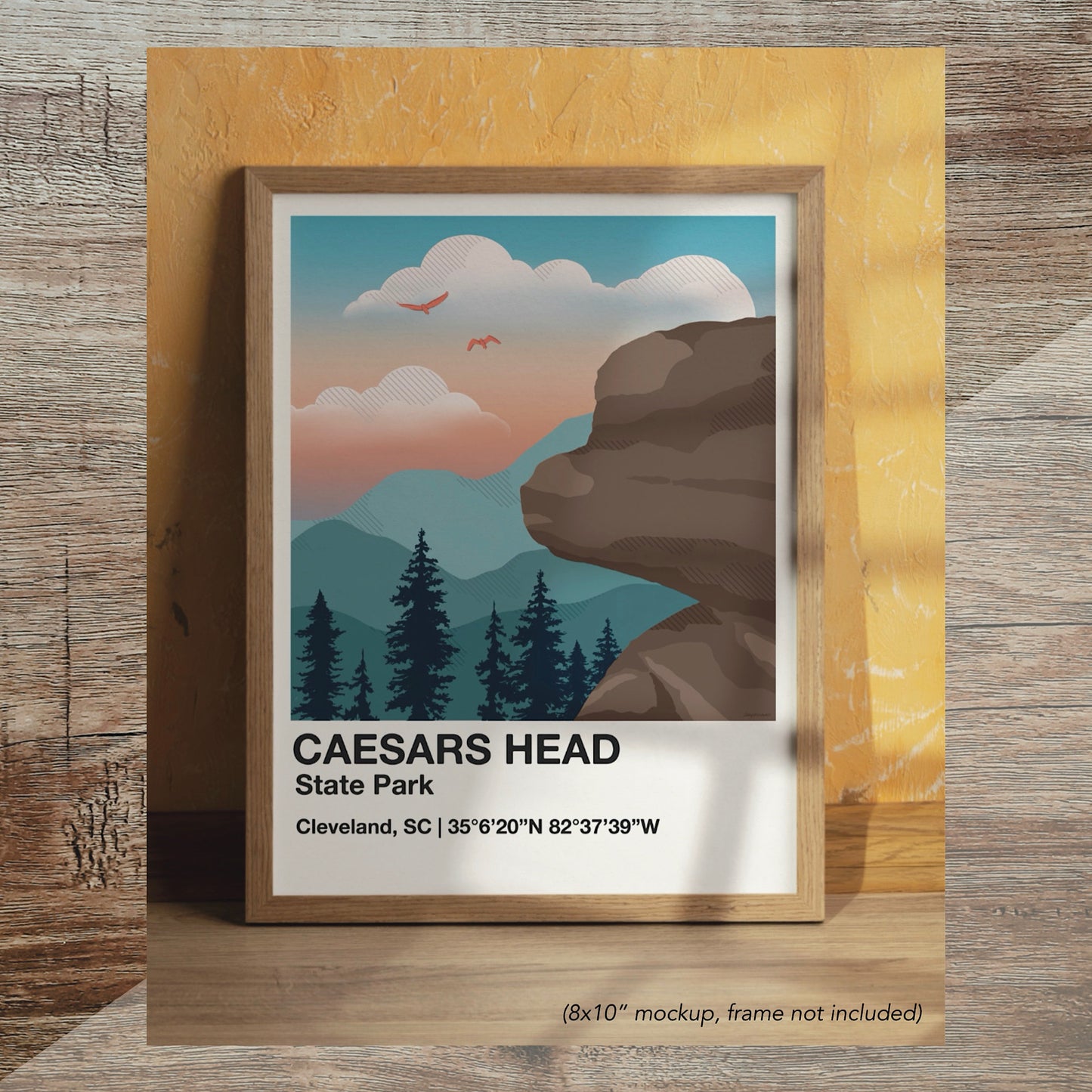 (aPrint) art print | “Caesar’s Head State Park”