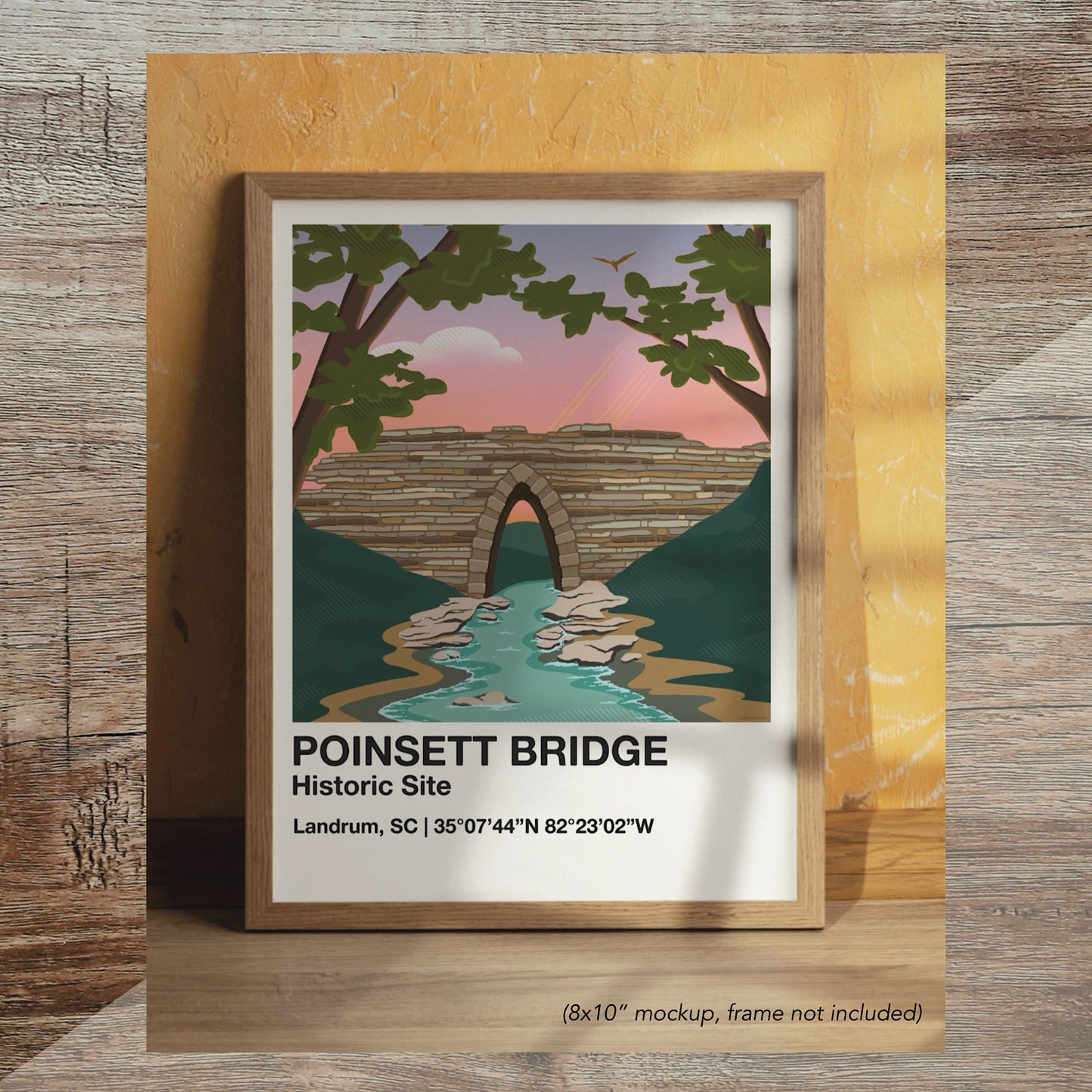 (aPrint) art print | “Poinsett Bridge Historic Site”