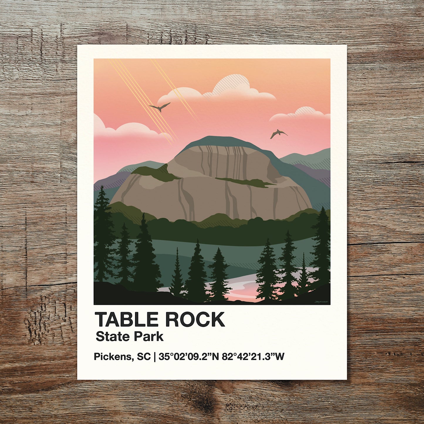 (aPrint) art print | “Table Rock State Park”