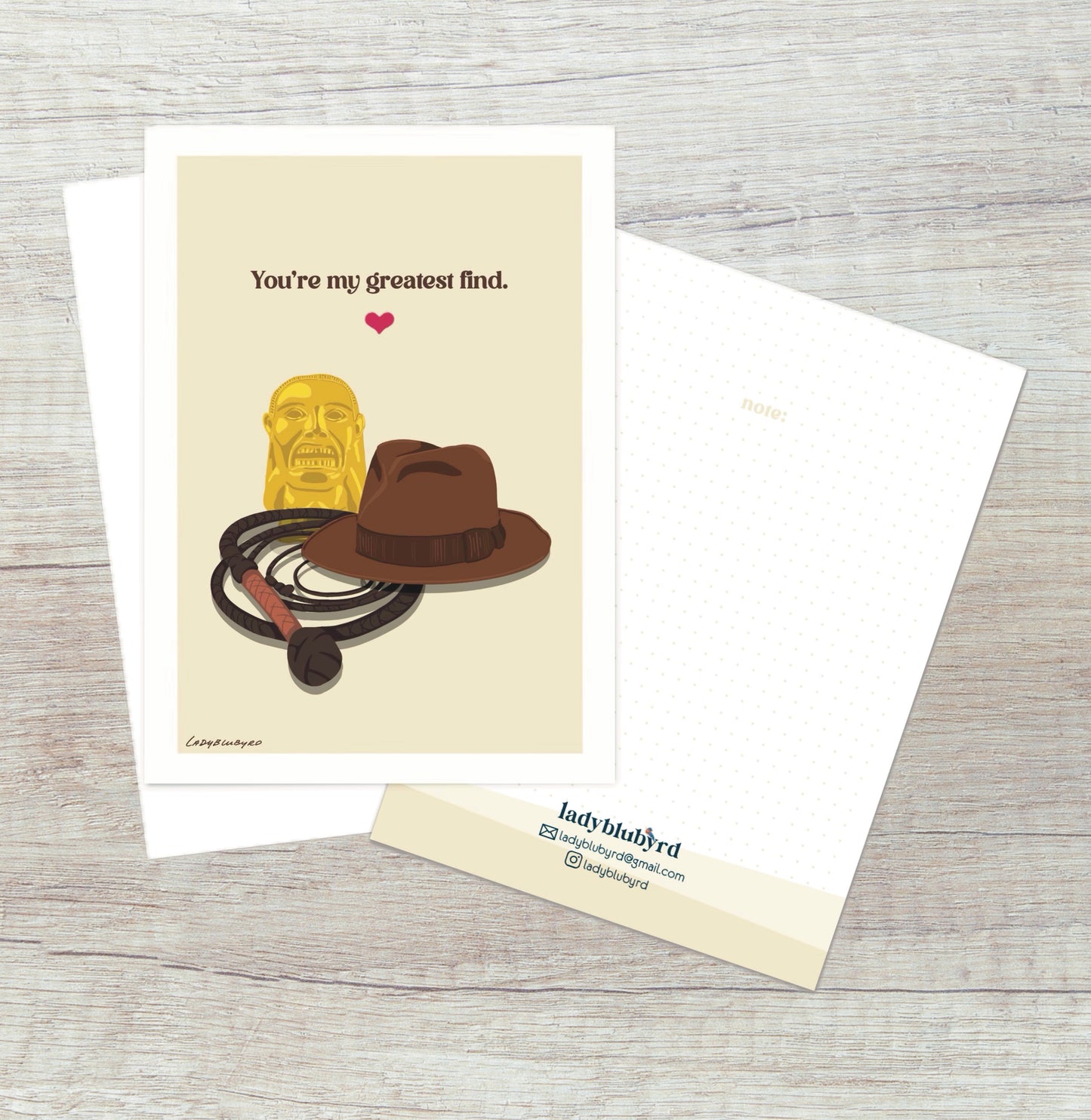 (stpk) "My Greatest Find" pocket card