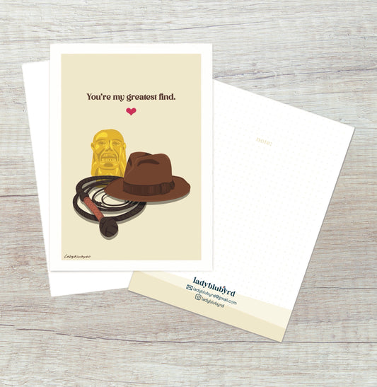 (stpk) "My Greatest Find" pocket card