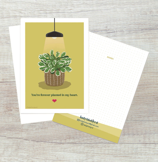 (stpk) "Planted in My Heart" pocket card