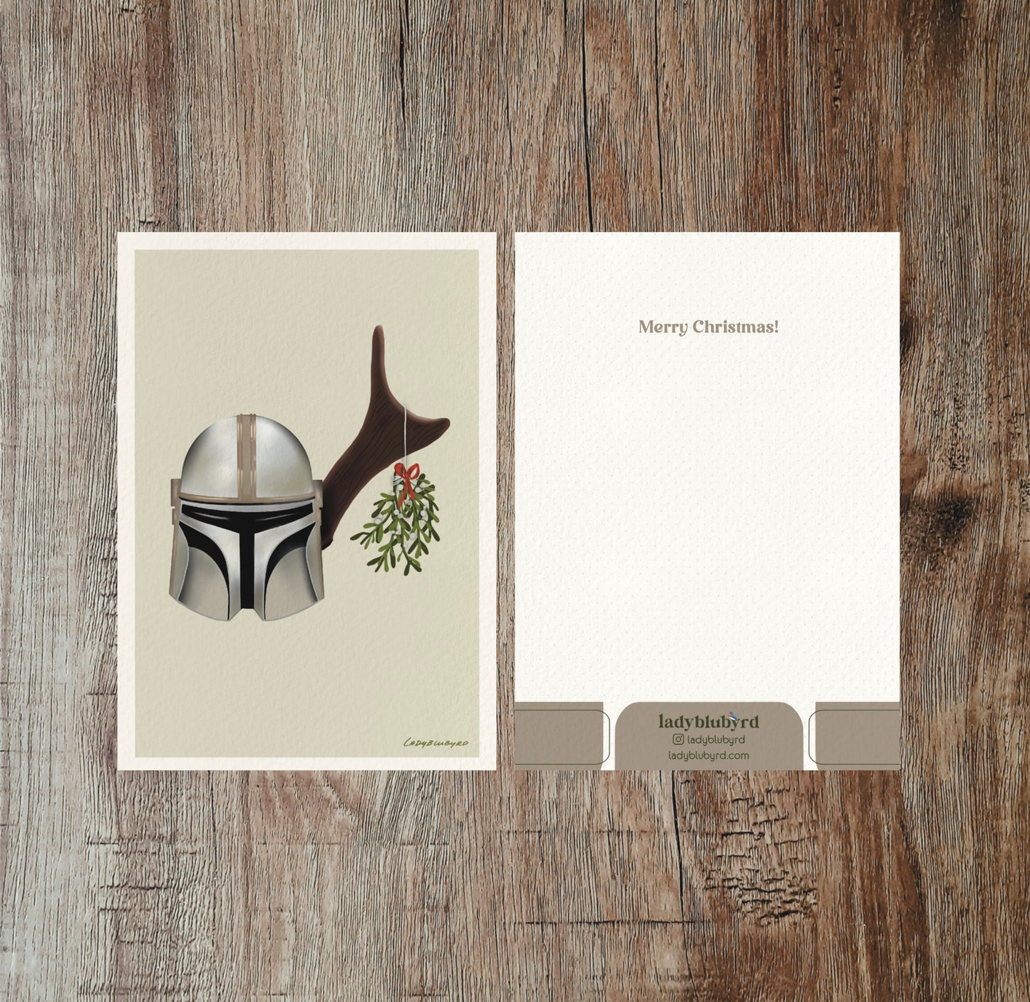 (hol) flat card | The Mandalorian (Mando)