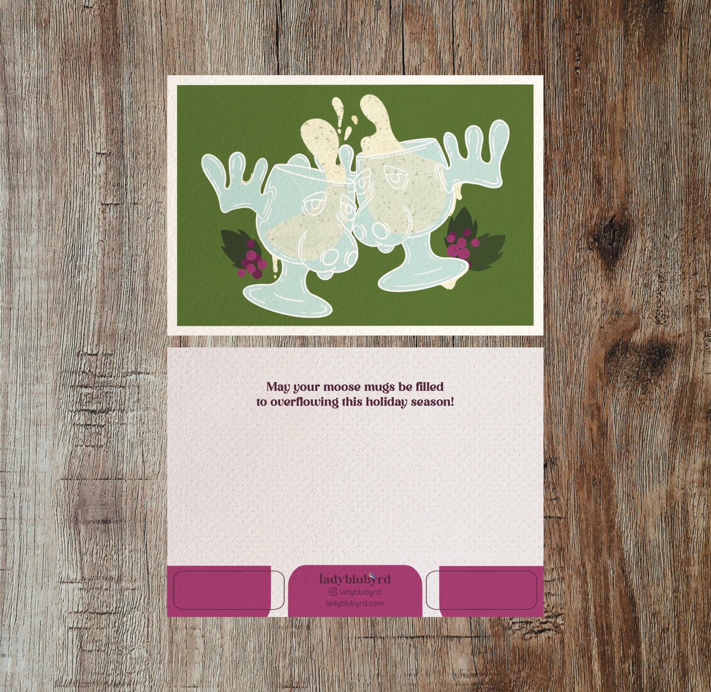 (hol) flat card | Lampoon’s (mugs)