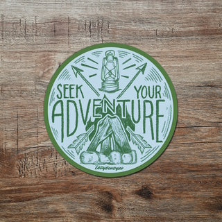 (outdr) sticker | "Seek Your Adventure"